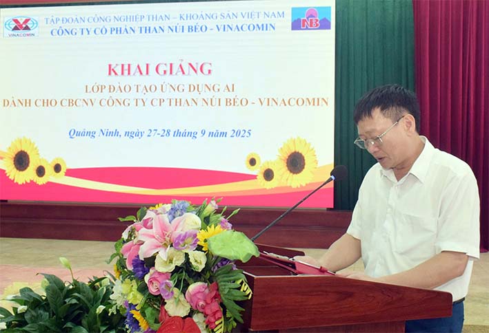 Than Núi Béo mở lớp tập huấn về chuyển đổi số